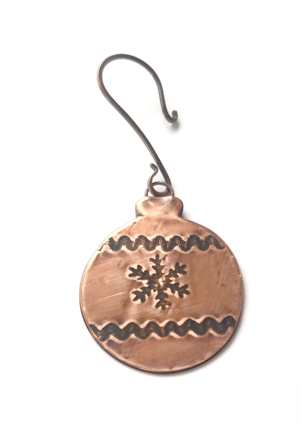 Snowflake Bulb Ornament