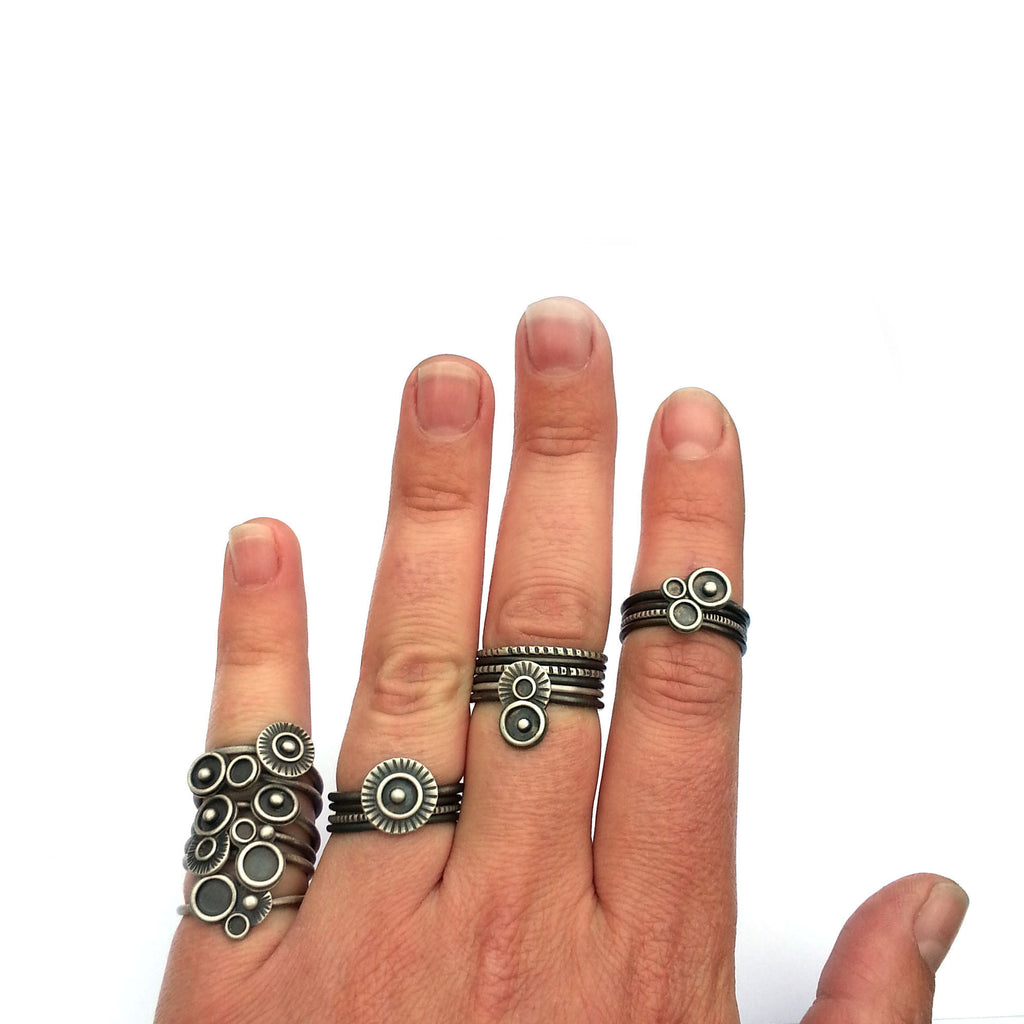 Finger Bling: Stacking Rings – Phosphene