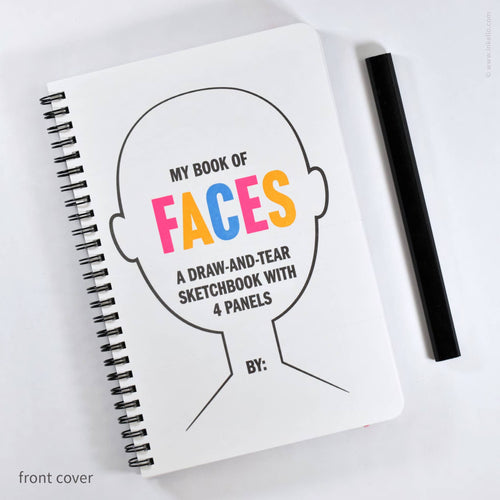 My Book of Faces Four-Panel Sketchbook