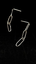 Paperclip Chain Earrings