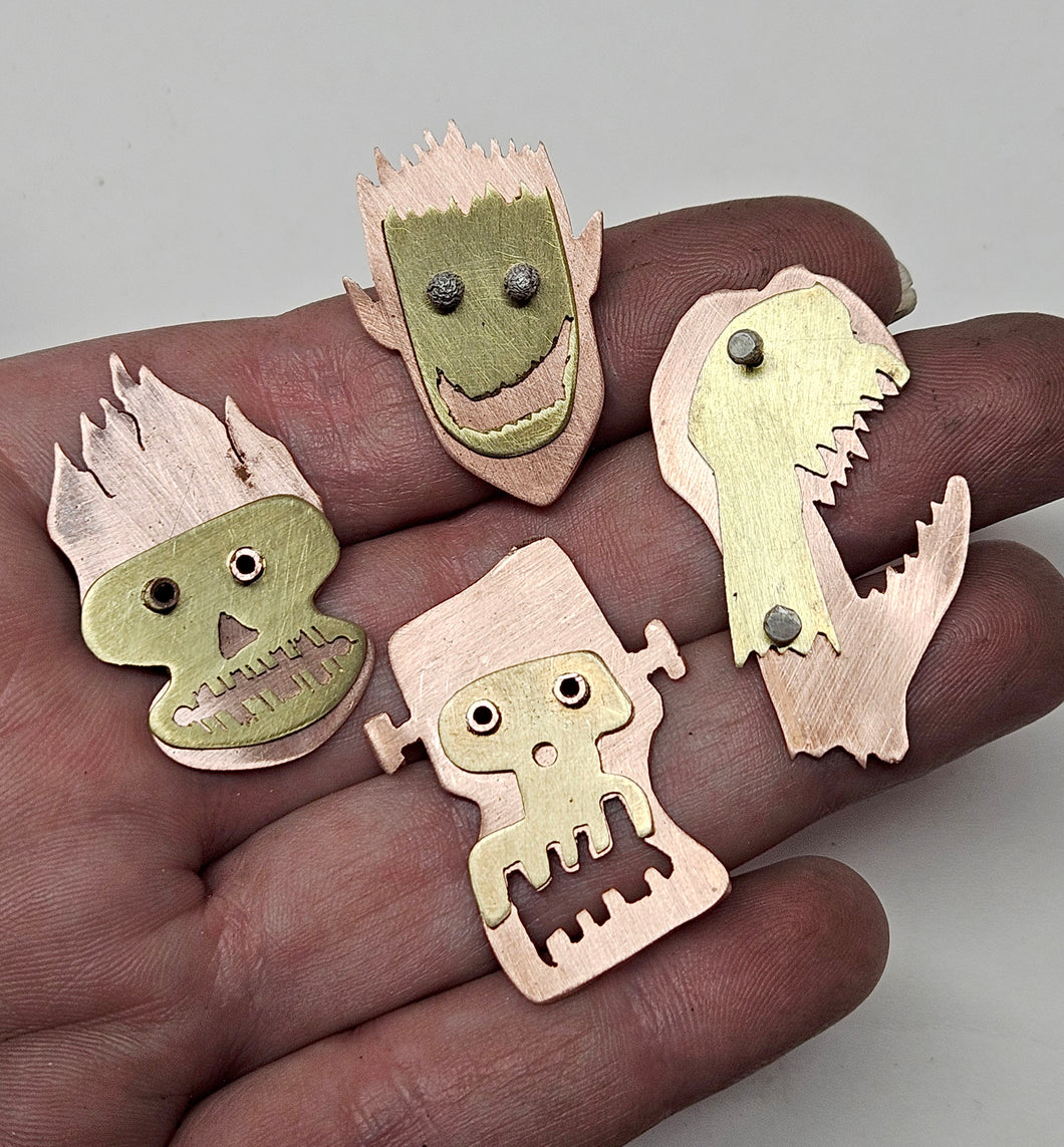 Riveted Monster Pins Workshop | October 10th, 2026 | 3-6pm