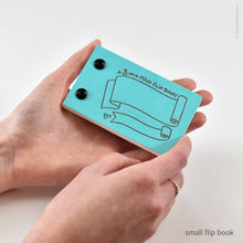 Draw-Your-Own Flip Book + Pencil: Blue Raspberry