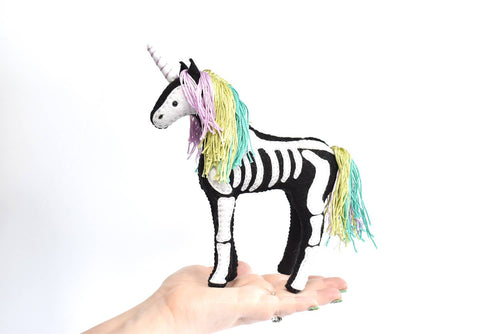 Skeleton Unicorn DIY Felt Craft Kit