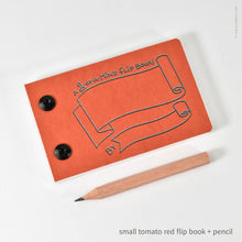Draw-Your-Own Flip Book + Pencil: Blue Raspberry
