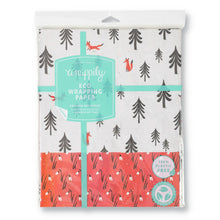 Fox Forest • Double-sided Eco Friendly Wrapping Paper