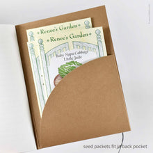 Brown Kraft Seed Journal with Grow Wheel