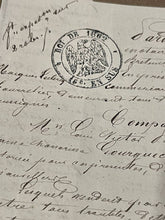Antique 1860's French Calligraphy Pages