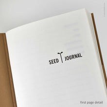 Brown Kraft Seed Journal with Grow Wheel