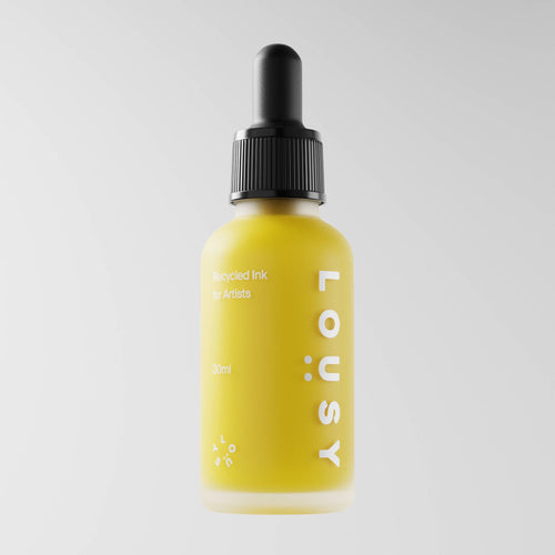Lousy Ink — 30ml Recycled Artist Ink Colours: Yellow