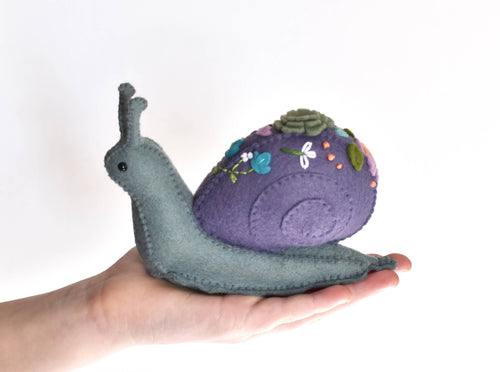 DIY Felt Snail Sewing Craft Kit