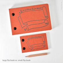 Draw-Your-Own Flip Book + Pencil: Blue Raspberry