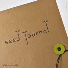 Brown Kraft Seed Journal with Grow Wheel