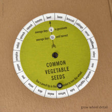 Brown Kraft Seed Journal with Grow Wheel