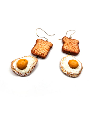 Toasty Eggs Earrings