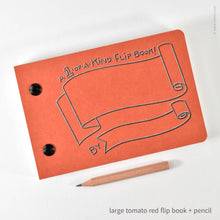 Draw-Your-Own Flip Book + Pencil: Blue Raspberry