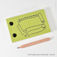 Draw-Your-Own Flip Book + Pencil: Blue Raspberry
