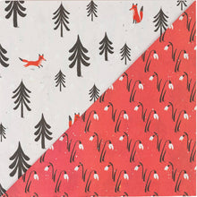 Fox Forest • Double-sided Eco Friendly Wrapping Paper