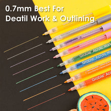 Extra Fine Tip Acrylic Paint Marker Set of 28