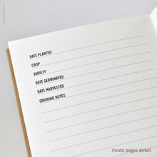 Brown Kraft Seed Journal with Grow Wheel