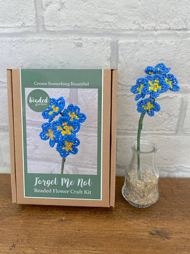 Forget Me Not Beaded Flower Craft Kit