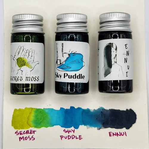 Fountain Pen Ink - False Spring Ink Set