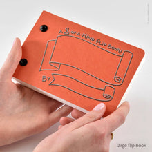 Draw-Your-Own Flip Book + Pencil: Blue Raspberry