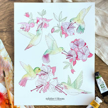 Watercolor Painting Kit, Pollinators