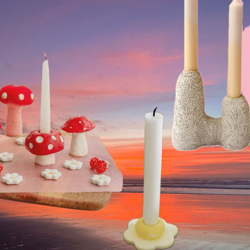 Clay Candlestick Holders | March 5th, 2025 | 5-8pm