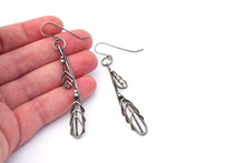 Branching Leaf Earrings