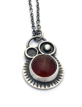 Carnelian Orbital Necklace