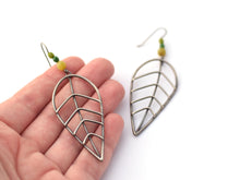 Extra Large Leaf Earrings