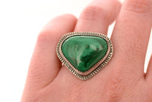 Malachite Ring, Size 8.25