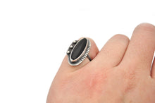 Black Onyx Ring, Size 6