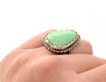 Variscite Statement Ring, Size 8
